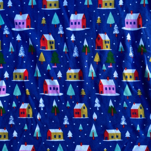 Hanna Andersson Hygge House Long John Organic Cotton Pajama Set Wm Sz S Holiday - Picture 9 of 14